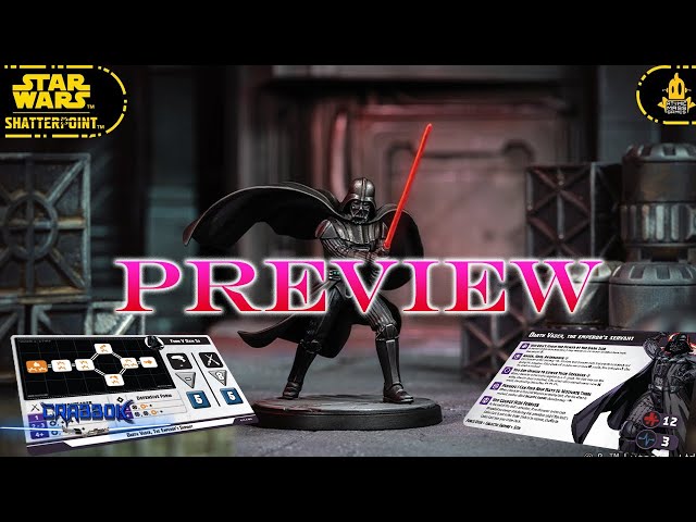 Darth Vader Spoilers - Star Wars Shatterpoint - Fear and Dead Men Expansion Preview