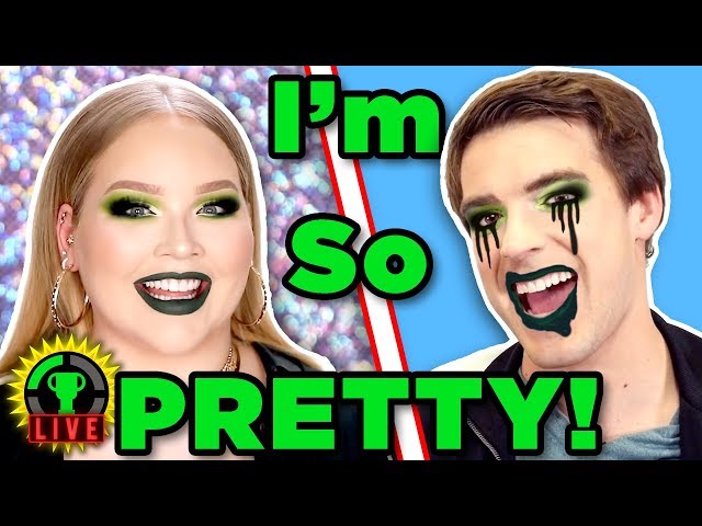 Make Me BEAUTIFUL! | We Tried Following A NikkieTutorials Makeup Tutorial