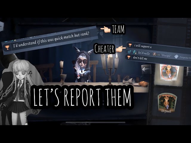 Identity V | Disgusting CHEATERS in NA/EU Server + My first match against Violinist in Rank