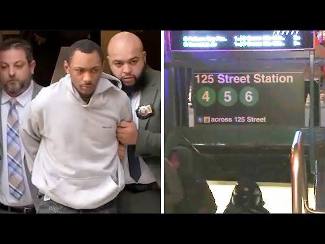 Suspect charged with murder, accused of fatally pushing subway rider onto tracks