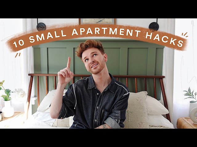 10 SMALL APARTMENT DECORATING TIPS + HACKS ✨ Maximize Your Space!