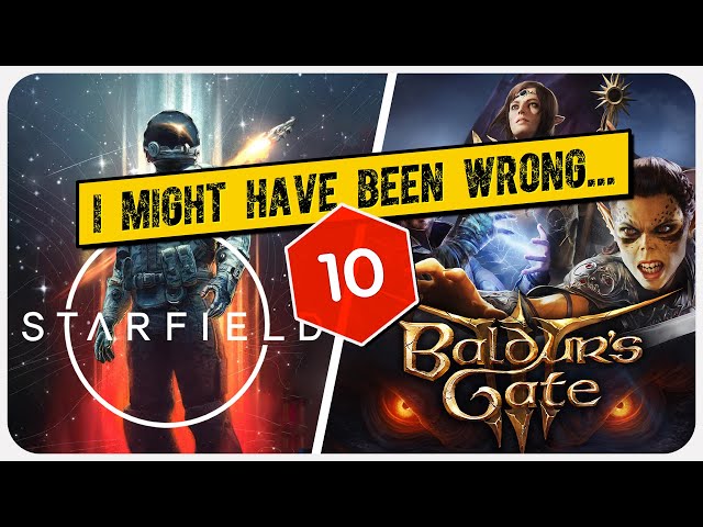 YOU ARE NOT ALLOWED to Compare Starfield & Baldur's Gate 3