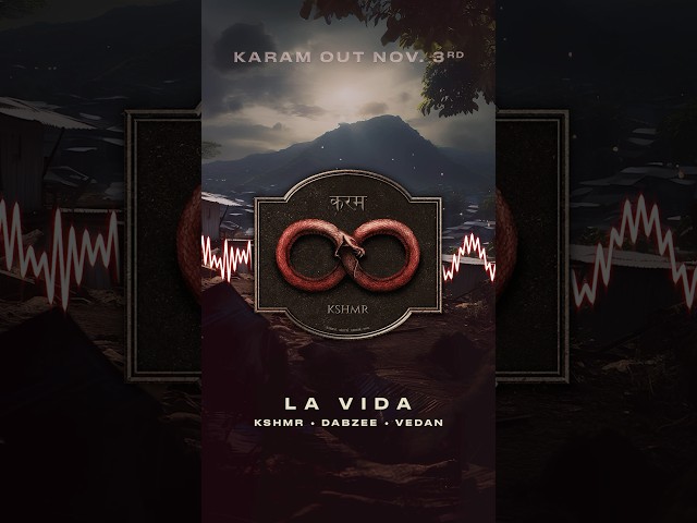 KSHMR, Dabzee, Vedan - La Vida (Official Preview) #roadtokaram #hiphop #shorts