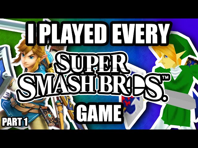 I Played Every Super Smash Bros. Game In 2022 (Part 1)