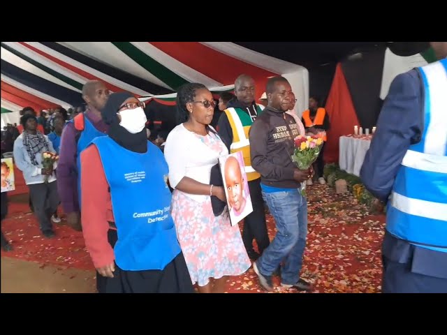 Sad Moments For Departed Families During M£morial Service For Mai Mahiu Tragedy