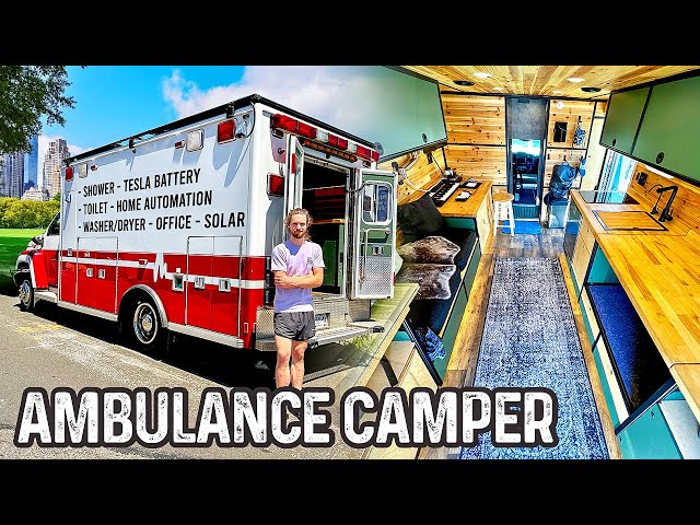Engineer Builds GREATEST Ambulance Conversion EVER!