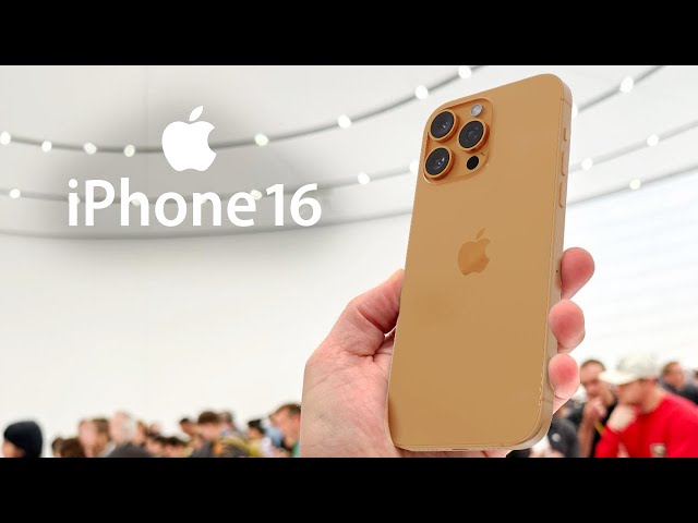iPhone 16 Pro Max - First Look At The New Colors!