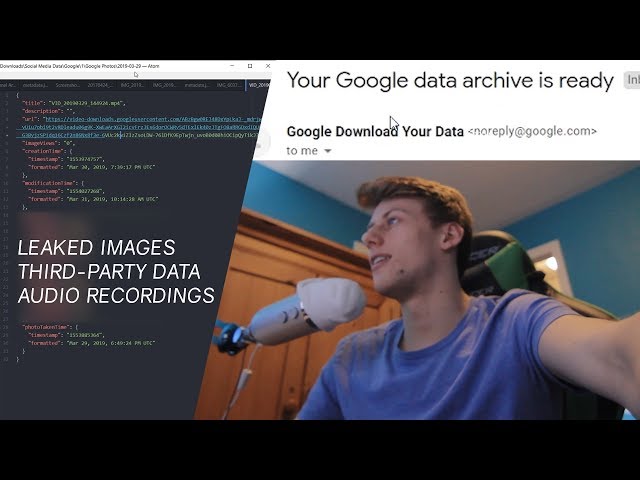 Downloading My Private Google Data, this is what I found