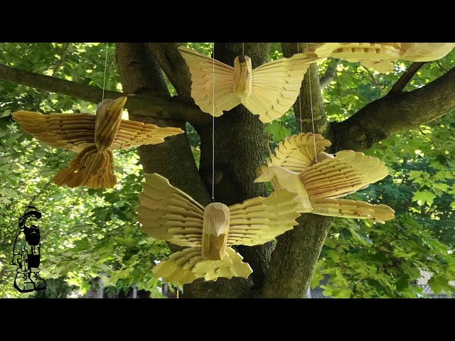 Learning the Art of Fan Carving (Carving Birds)