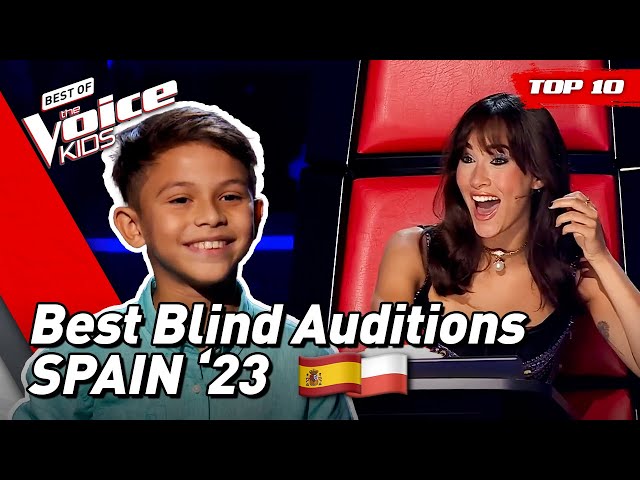 Best Blind Auditions of SPAIN 2023 | Top 10