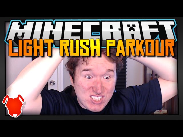 Minecraft | HARDCORE PARKOUR! | Light Rush Map!
