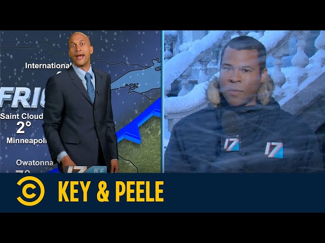 Blitzeis-Nachrichten | Key & Peele | S03E10 | Comedy Central Deutschland