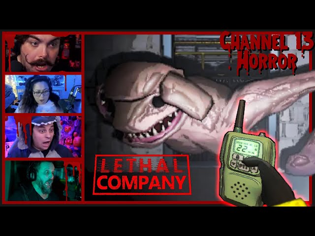 L E T H A L　C O M P A N Y　E 2　-　Twitch Streamers React To Horror Games