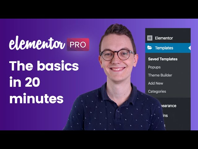 Elementor Pro Wordpress Tutorial - The basics in 20 minutes