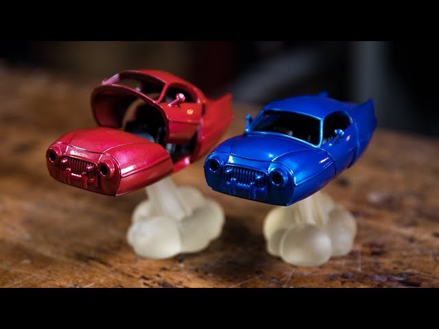 Model Behavior: Painting Shiny Model Cars!