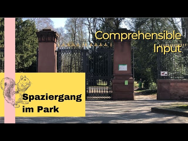 Learn German in the Park | Comprehensible Input
