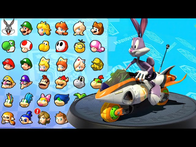 Mario Kart 8 Duluxe - Bugs Bunny in Rock Cup | The Best Racing Game on Nitendo Switch