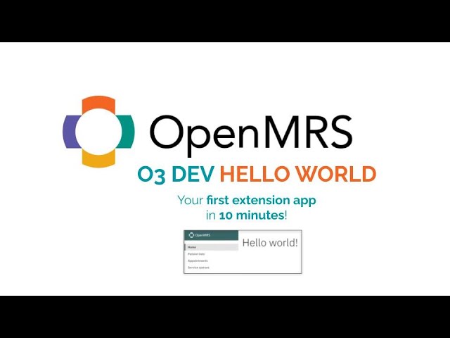 O3 Academy for Devs: Live Coding Hello World