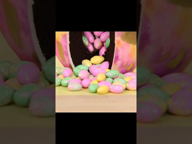 can you name the three candies inside these three easter eggs?