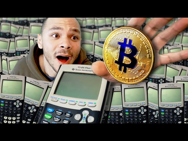J'ai miné des Bitcoins sur 1000 calculettes TI-84
