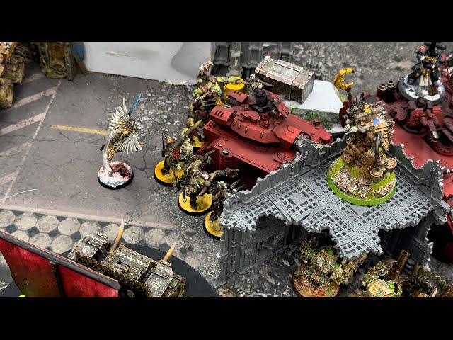 I Played My First Game with The New Ork Codex!  Bully Boyz List and Game Breakdown