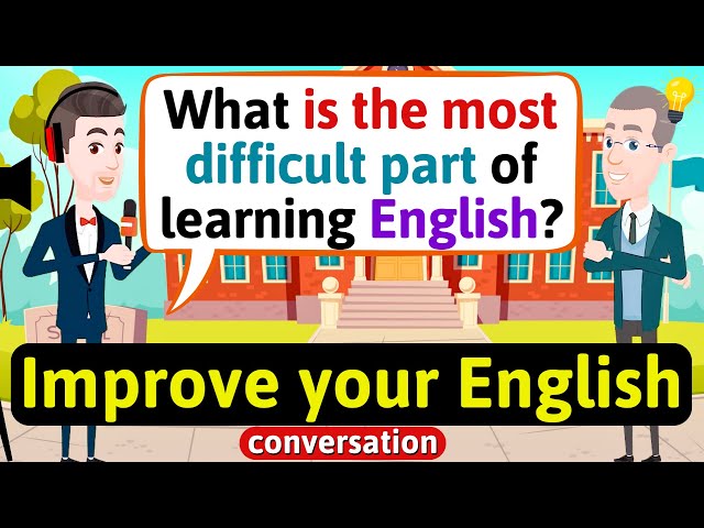 Improve English Speaking Skills (Teacher answering questions) English Conversation Practice