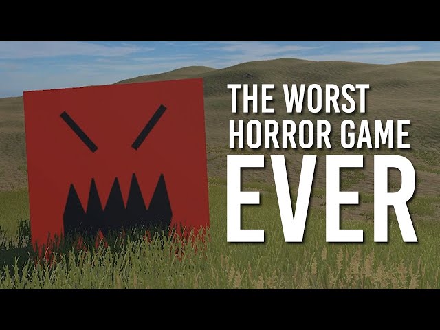 I Made the Worst Horror Game Ever