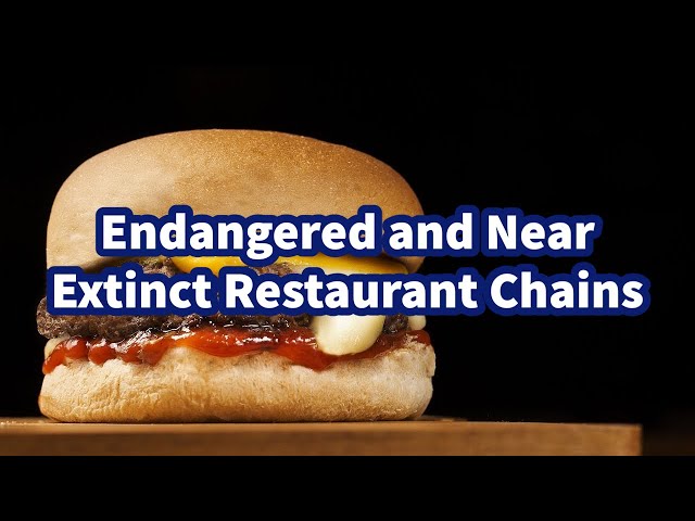 The Endangered and Near Extinct Restaurant Chains of America