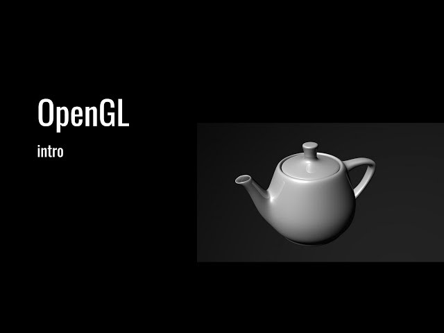 OpenGL - introduction