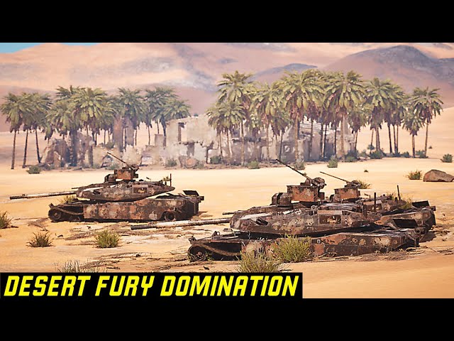 UEFN Fortnite Realistic Map Desert Fury Domination