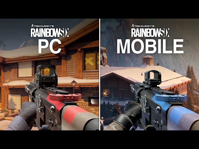 Rainbow Six Mobile VS Rainbow Six Siege Side by Side Comparison