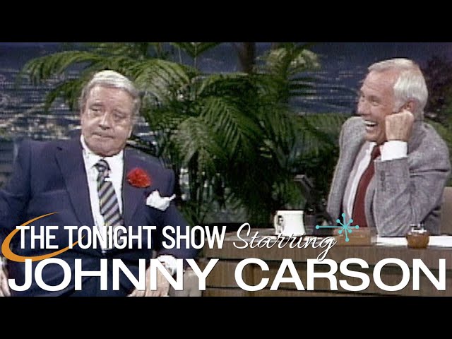 Jackie Gleason Makes His Only Appearance | Carson Tonight Show