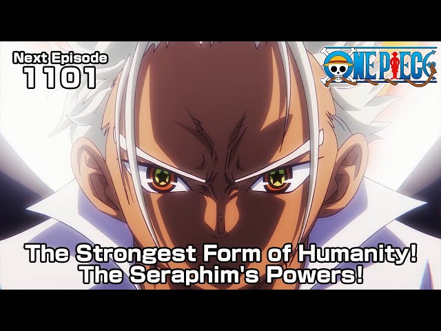 ONE PIECE episode1101 Teaser "The Strongest Form of Humanity! The Seraphim's Powers!"