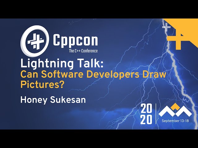 Can software developers draw pictures? - Honey Sukesan - CppCon 2020