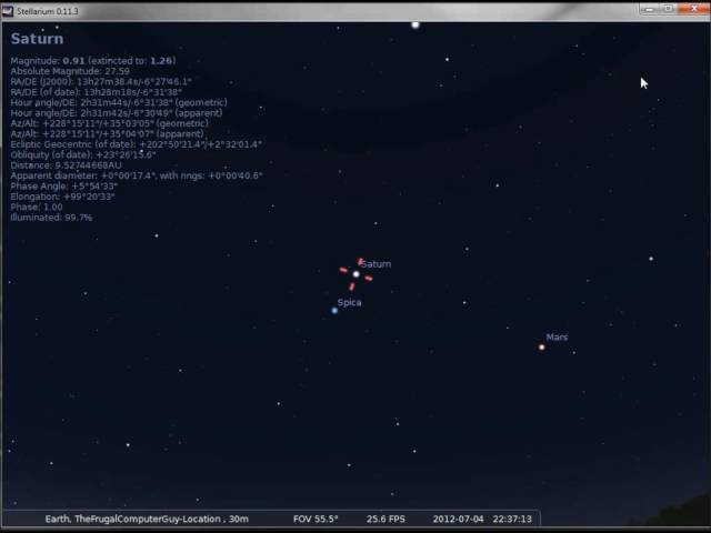Stellarium (1) -- Part 1