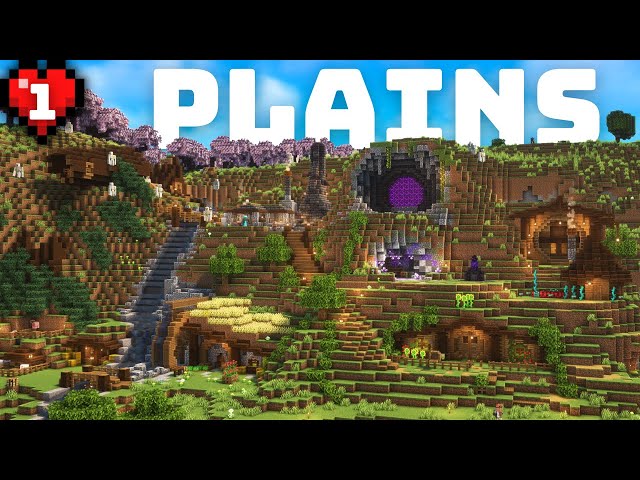 Minecraft, but a new build for every biome | By The Biome #1