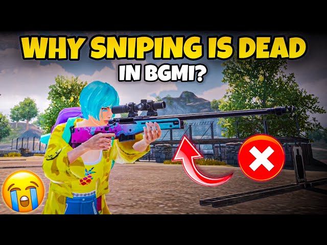 WHY NOBODY USES SNIPERS ANYMORE IN BGMI??