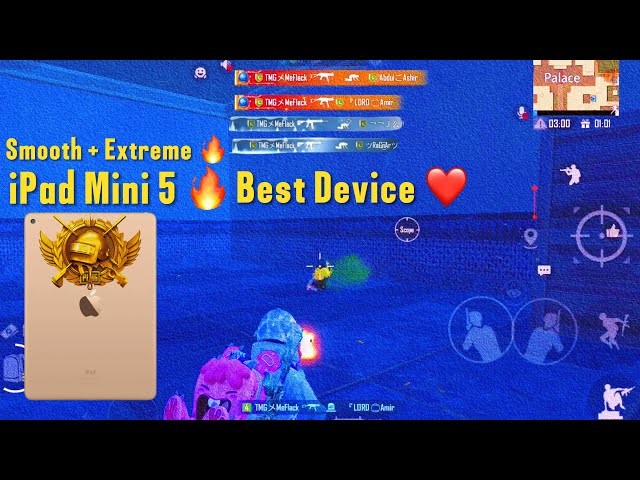 iPad Mini 5 | Smooth + Extreme 🔥 Best Device in 2024 🔥 60 FPS | MeFlack PUBGM