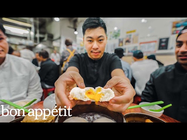 Hong Kong's Legendary Late Night Dim Sum Spot | Street Food Tour with Lucas Sin | Bon Appétit