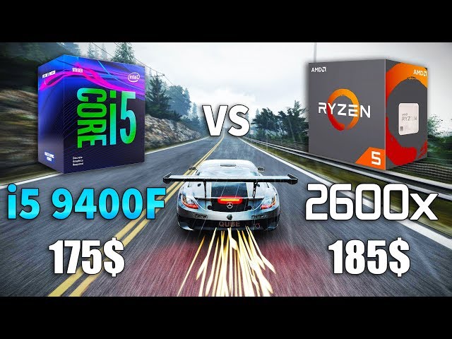 i5 9400F vs Ryzen 5 2600x Test in 9 Games