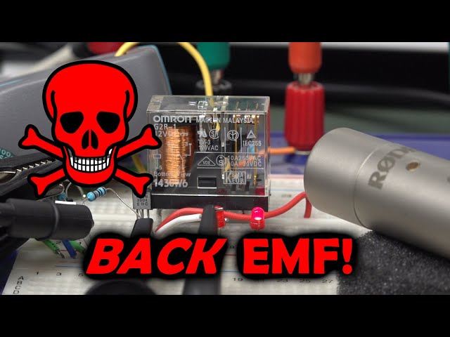 EEVblog 1409 - The DANGERS of Inductor Back EMF