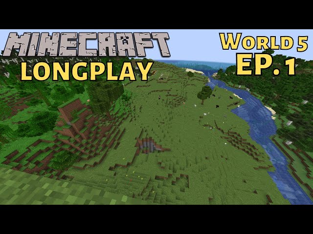 Minecraft Survival Longplay 1.20 - Episode 1 - A New World (No Commentary)