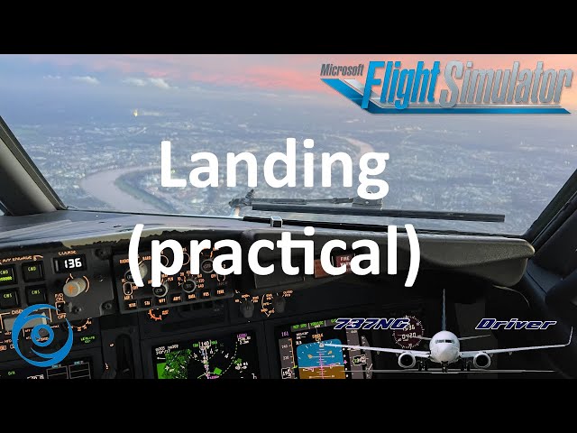 PMDG 737-700 for MSFS - Tutorial 14: Landing & Taxi-in