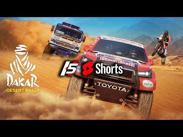 Preview of tomorrow's first One Shot with Dakar Desert Rally #shorts