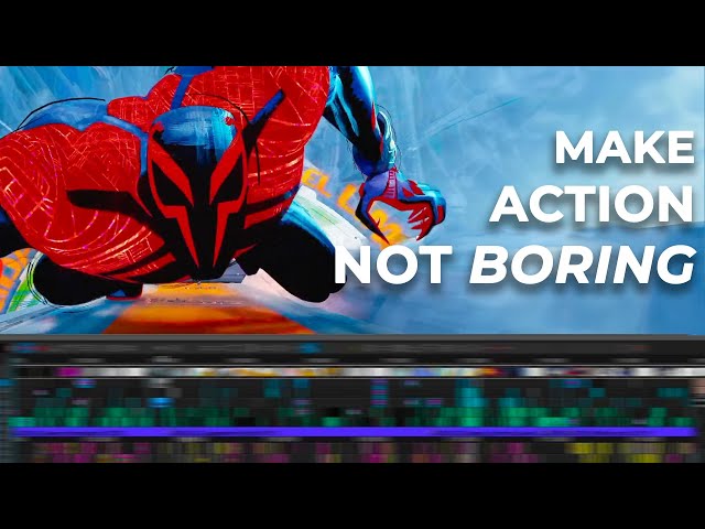 How Spider-Verse Uses ACTION To Tell A Story