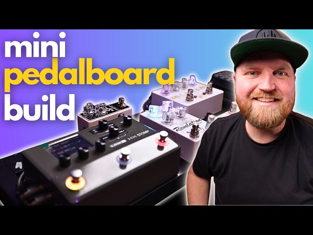 HX Stomp Mini MIDI Pedalboard Build w/ @jetpedals  Revelation Reverb, LAMB Overdrive, and MICRO!