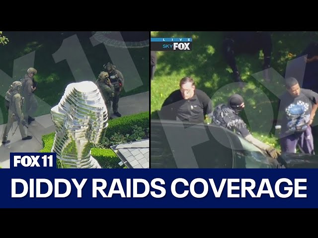 Diddy's LA home raided: Full coverage