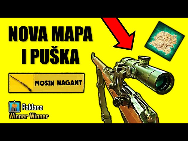 Nova puška Mosin Nagant u PUBG Mobile + PRIČA O LEGENDARNOM SNAJPERU
