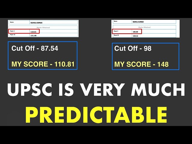 HOW I CLEARED UPSC CSE PRE CUTOFF "VERY SMOOTHLY" ||