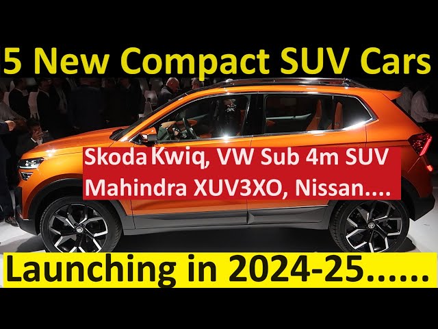 5 NEW COMPACT SUV CARS LAUNCHING SOON IN INDIA. DONT MISS